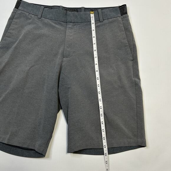 Nike Flex Slim Fit Golf Shorts Heather Black Gray 891932 032 Men's Size 32 - Picture 9 of 12